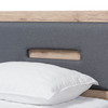 Baxton Studio Pandora Grey and Brown 2-Drawer Twin Size Storage Platform Bed 141-7960